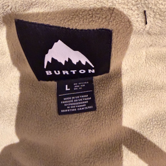 Burton Kids Two-Tone Green and Tan ski snowboard pants Size jacket - Picture 6 of 10